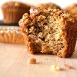 Banana Nut (Walnut) Muffins | Quick, Easy, Moist & Delicious | www.craftycookingmama.com