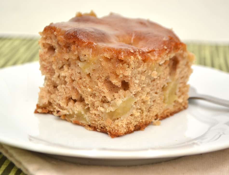 Apple cake bakery style|leftover bread apple cake - YouTube