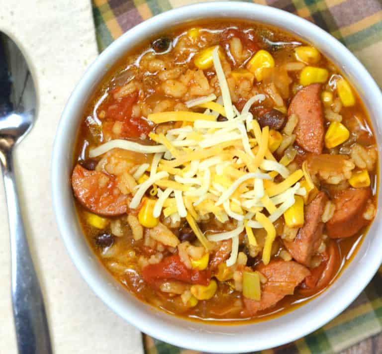 Kielbasa Chili - Crafty Cooking Mama