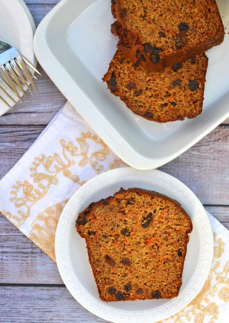 Carrot Raisin Bread - Crafty Cooking Mama